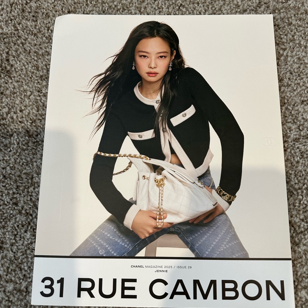 Chanel Black and White magazines